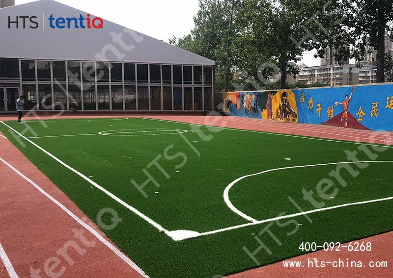 華燁體育館篷房助力社區(qū)打造15分鐘健身圈，讓全民健身生活化