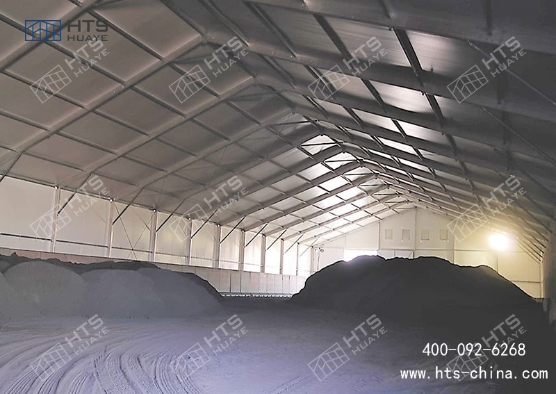 煤礦篷房項目通過引入創(chuàng)新的軌道移動技術(shù)，為煤礦作業(yè)帶來了全新方案