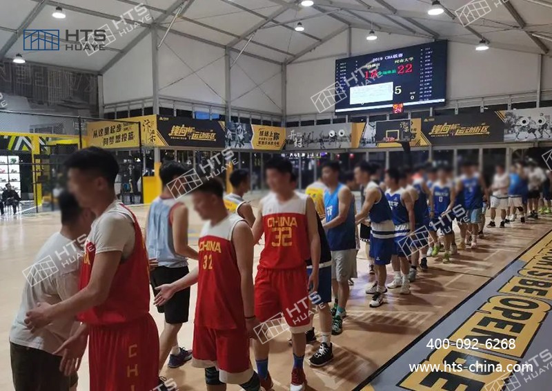 運動篷房為全民健身活動提供了靈活、便捷的場地解決方案