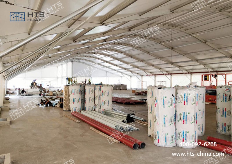 倉庫篷房幫助企業(yè)快速應(yīng)對臨時倉儲需求，及時抓住市場機(jī)遇