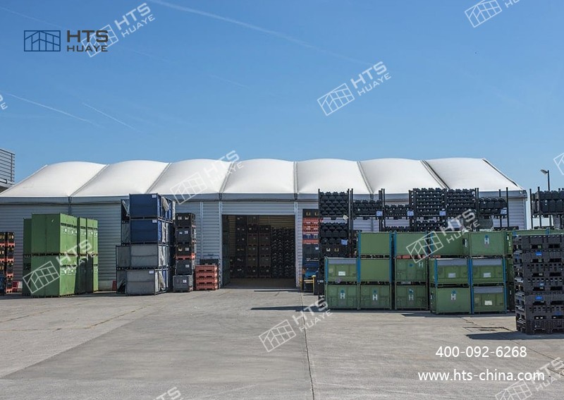 倉庫篷房幫助企業(yè)快速應(yīng)對臨時倉儲需求，及時抓住市場機(jī)遇